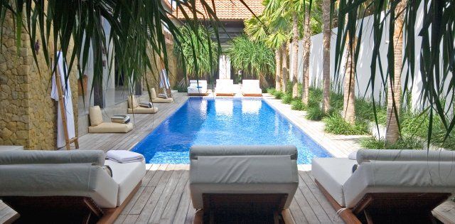 Villa Hana, Privates Schwimmbad
