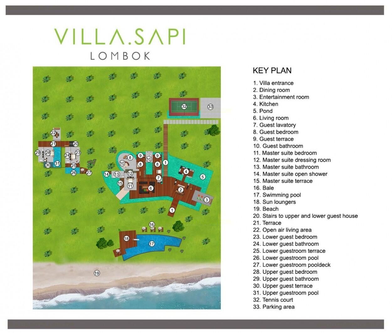 Villa Sapi Floor Plan