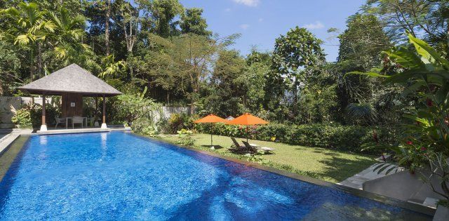 Вилла Shinta Dewi Ubud, Бассейн и сад