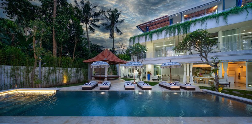 Villa Paletu, Villa Vue d'ensemble